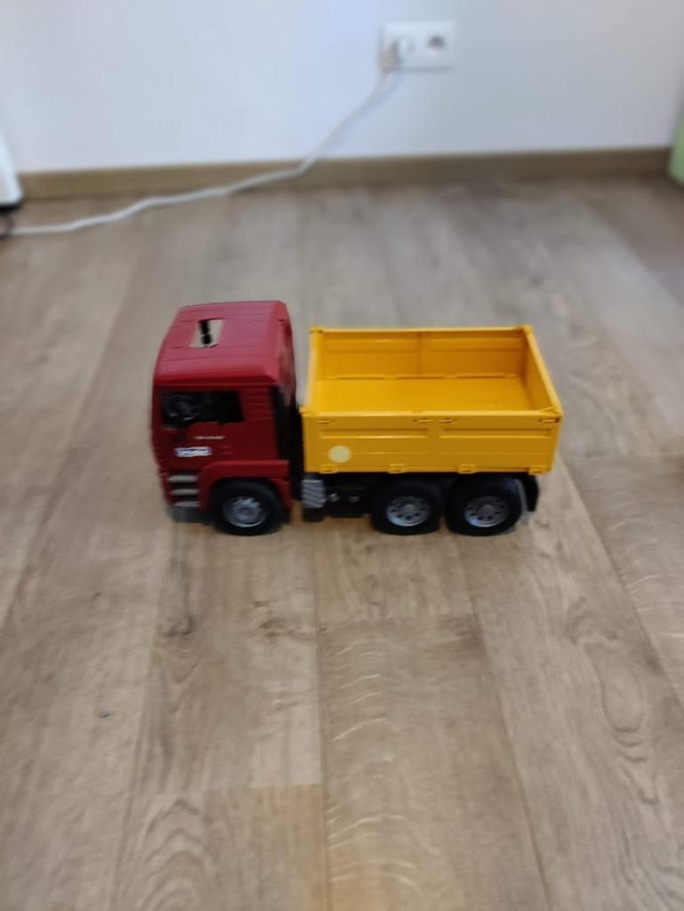 bruder vrachtwagen, Ophalen, Gebruikt