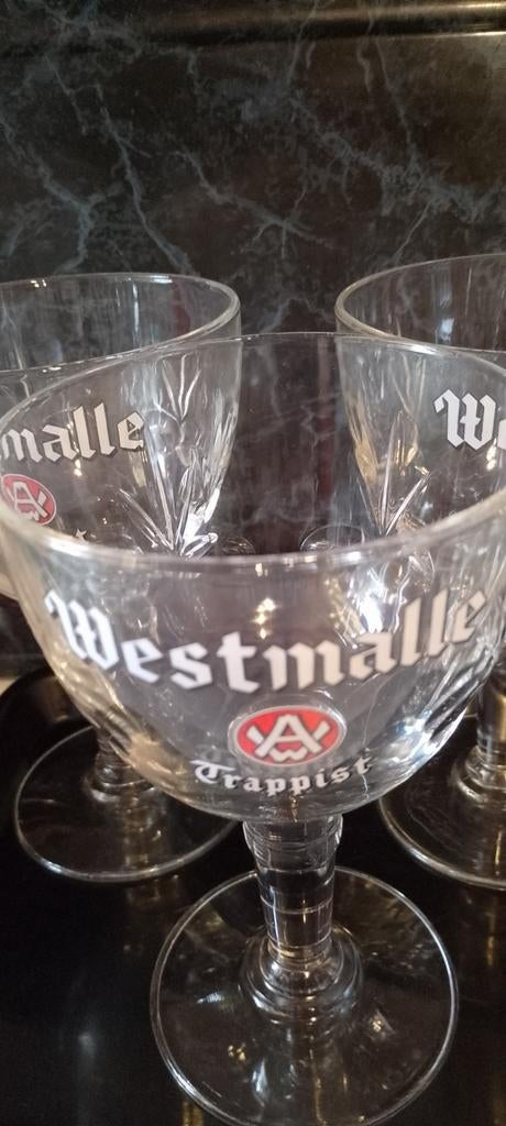 Westmalle glazen, Verzamelen, Ophalen, Zo goed als nieuw