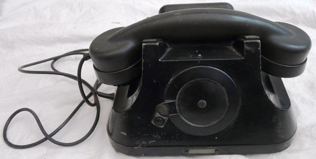 Telefoon Toestel LB, Inductie, Atea, type: 1949, 1950s.(8), Collections, Appareils électroniques, Autres types, Enlèvement ou Envoi