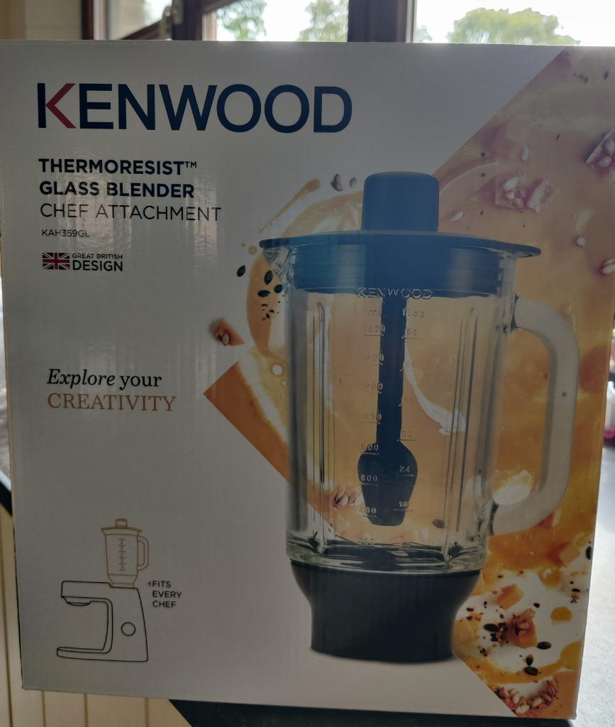 Kenwood Thermoresist glass blender, Electroménager, Enlèvement, Neuf, Mélangeur