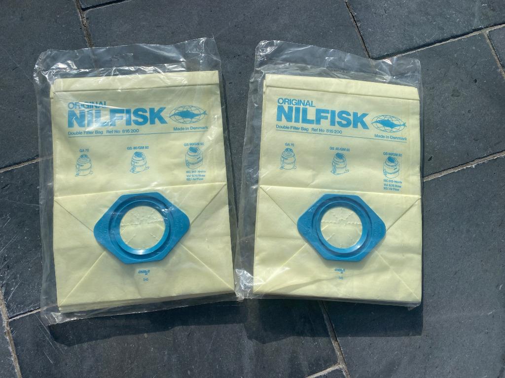 Originele papieren zakken van Nilfisk, Elektronische apparatuur, Stofzuigers, Nieuw, Overige typen, Stofzak, Ophalen of Verzenden