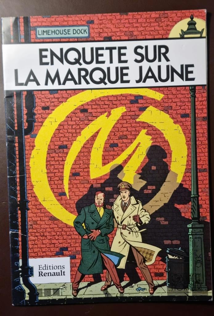 Enquêtes sur la marque jaune. Editions Renault, Livres, Enlèvement ou Envoi