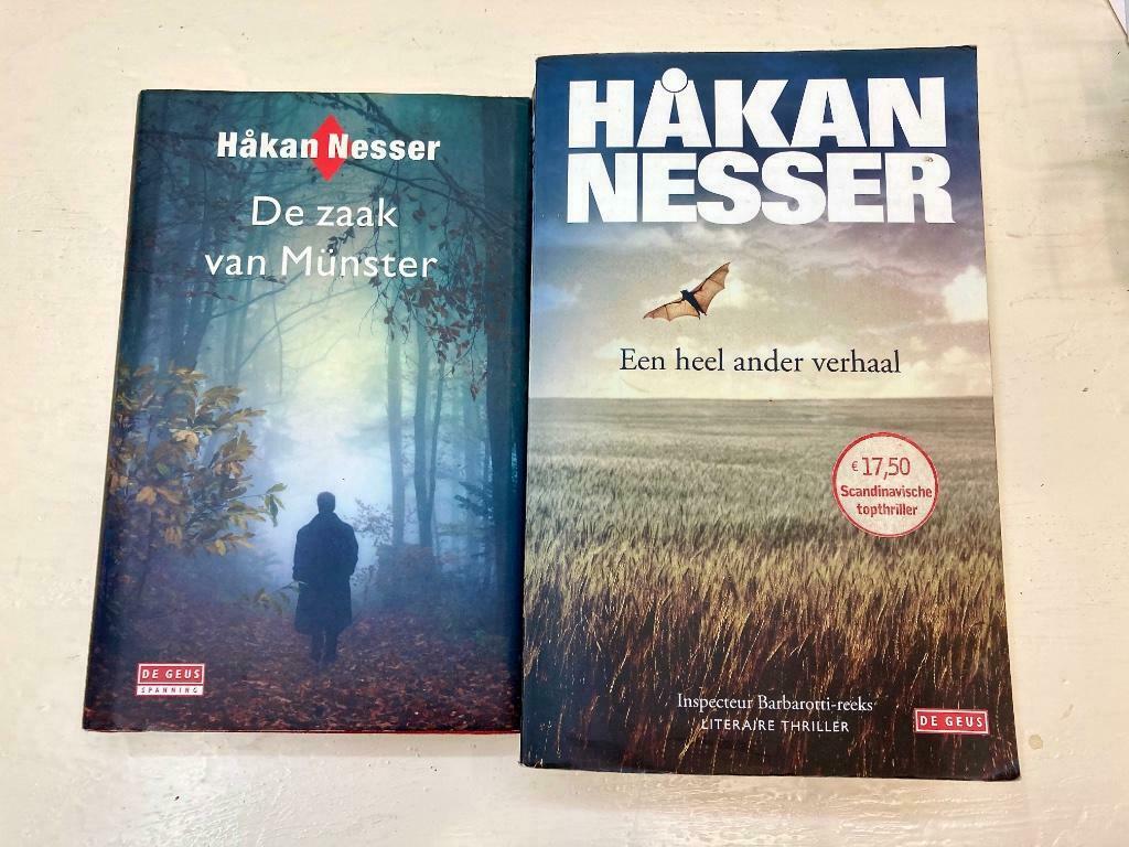 boek Hakan Nesser, Boeken, Ophalen, Gelezen