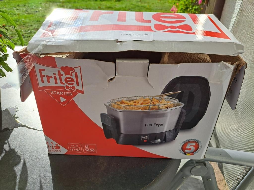 Fritel FF 1200, Elektronische apparatuur, Frituurpannen, Ophalen of Verzenden, Gebruikt