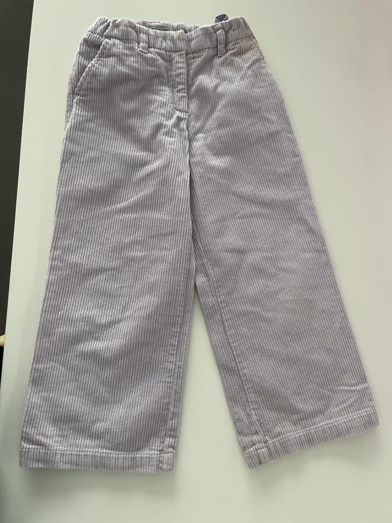 Paarse velour broek maat 128 van JBC, Kinderen en Baby's, Kinderkleding | Maat 128, Broek, Meisje, Ophalen of Verzenden, Zo goed als nieuw