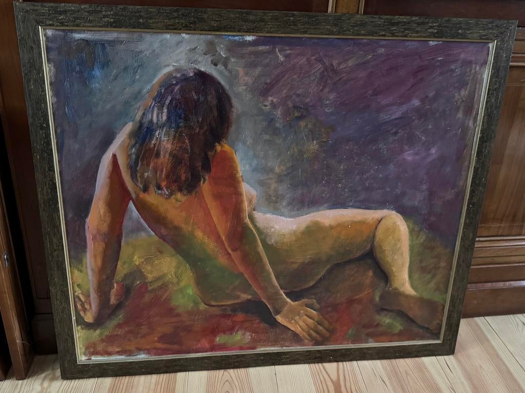 Peinture Marleen Van Look, Enlèvement