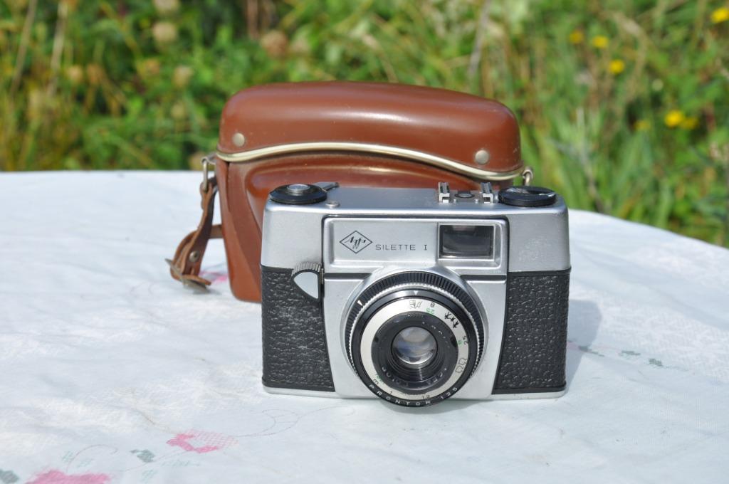 appareil photo agfa silette 1 avec housse, Ophalen of Verzenden, Fototoestel