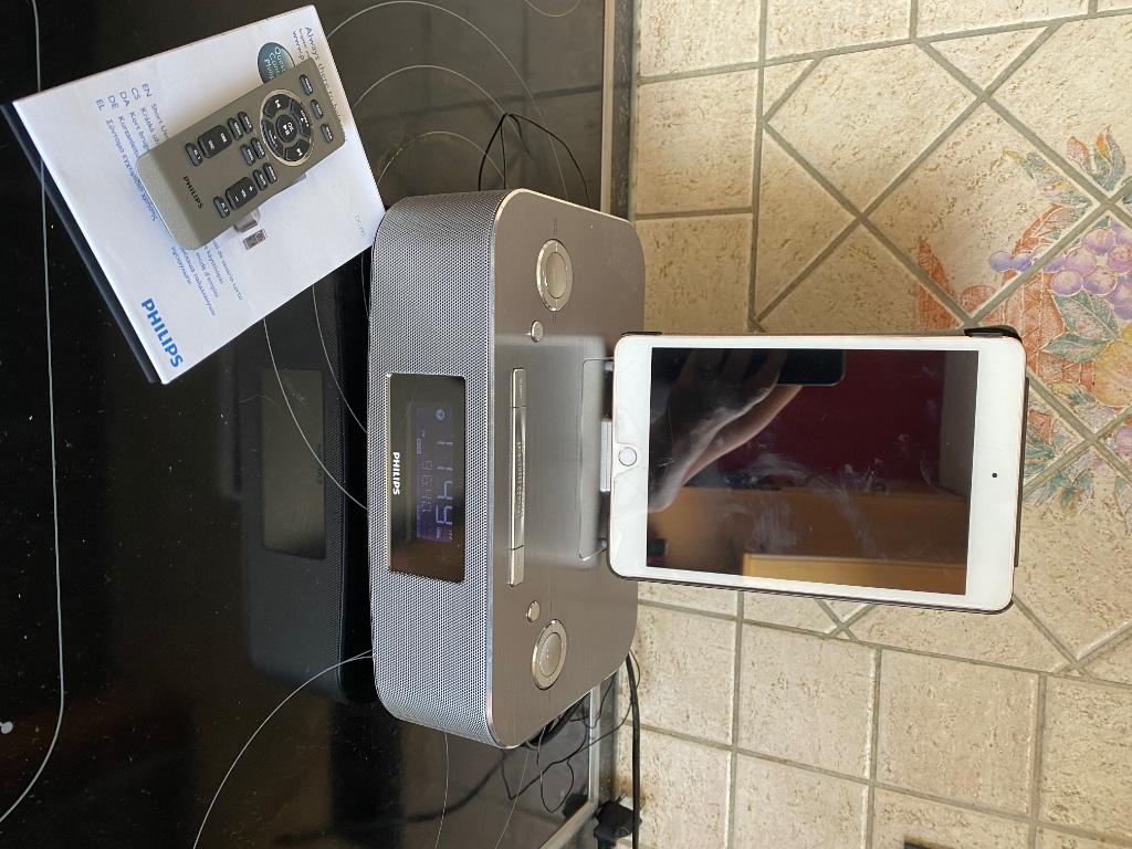 Station d accueil pour iPhone /ipad Philips DC295, Ophalen, Philips, Docking station, Zo goed als nieuw