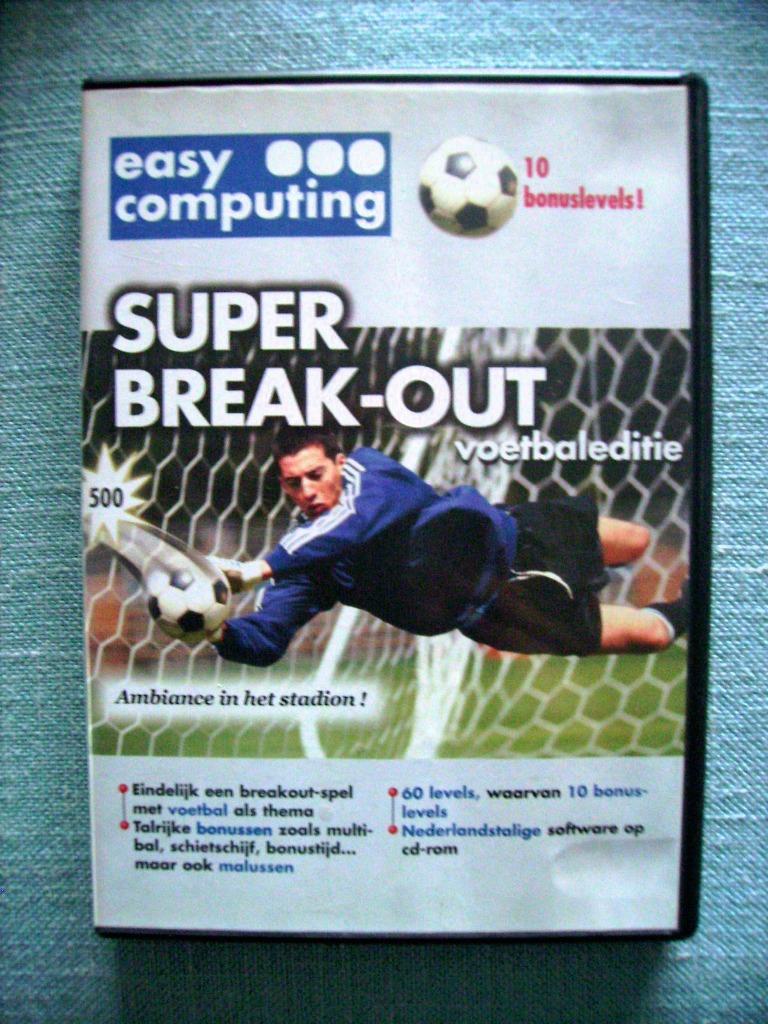 Super break-out voetbaleditie, Consoles de jeu & Jeux vidéo, Jeux | PC, Utilisé, Enlèvement ou Envoi