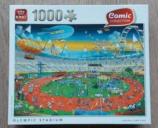 Puzzel 1000 stuks, Enlèvement