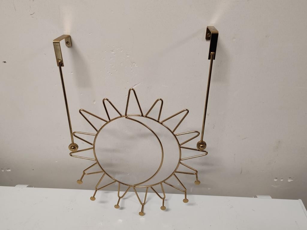 Vintage Zon en maan haak over deur kapstok, Huis en Inrichting, Ophalen