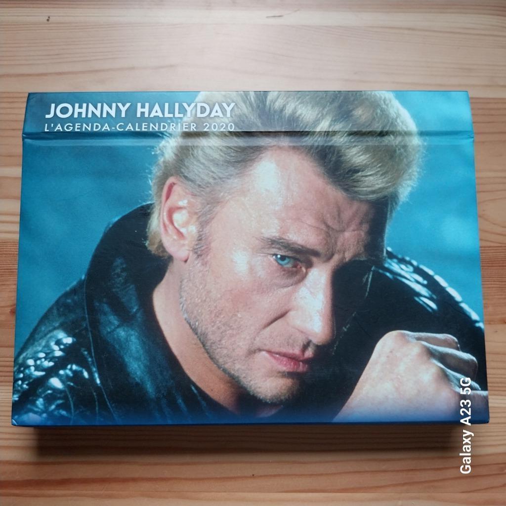 Agenda-kalender „Johnny Hallyday 2020" Nieuw en nooit gebrui, Boeken, Ophalen, Collecif, Artiest, Nieuw