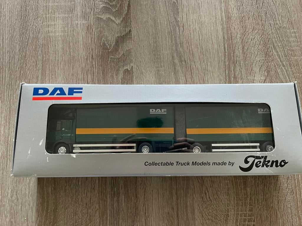 Model truck DAF by Tekno, Hobby en Vrije tijd, Modelauto's | 1:50, Ophalen of Verzenden, Zo goed als nieuw, Tekno