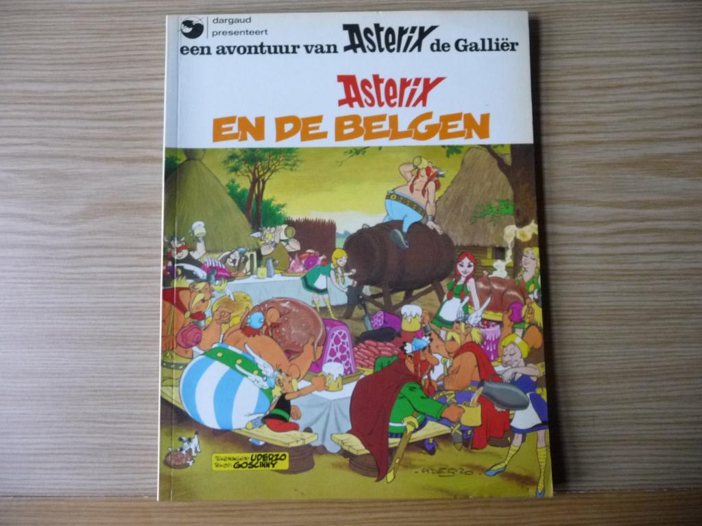 Asterix en de Belgen - Eerste druk 1979, Boeken, Eén stripboek, Ophalen of Verzenden, Zo goed als nieuw, Goscinny - Uderzo
