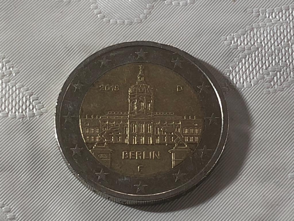 Pièce commémorative de 2 euro 2018 Allemagne F usagée., Timbres & Monnaies, Monnaies | Europe | Monnaies euro, Enlèvement ou Envoi