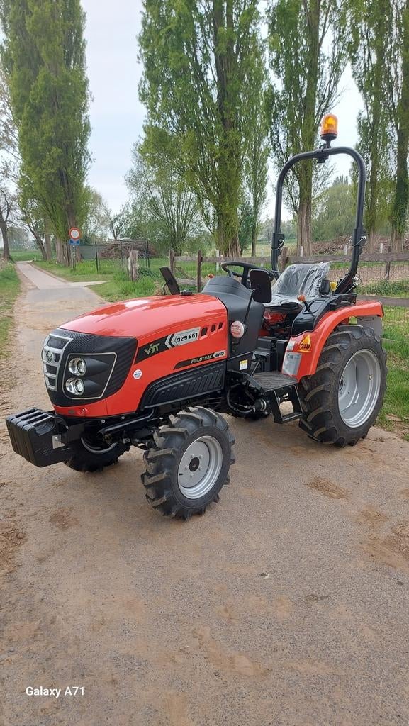 NIEUWE minitractor fieldtrac 30pk 4x4 WEGTOELATING!, Zakelijke goederen, Ophalen