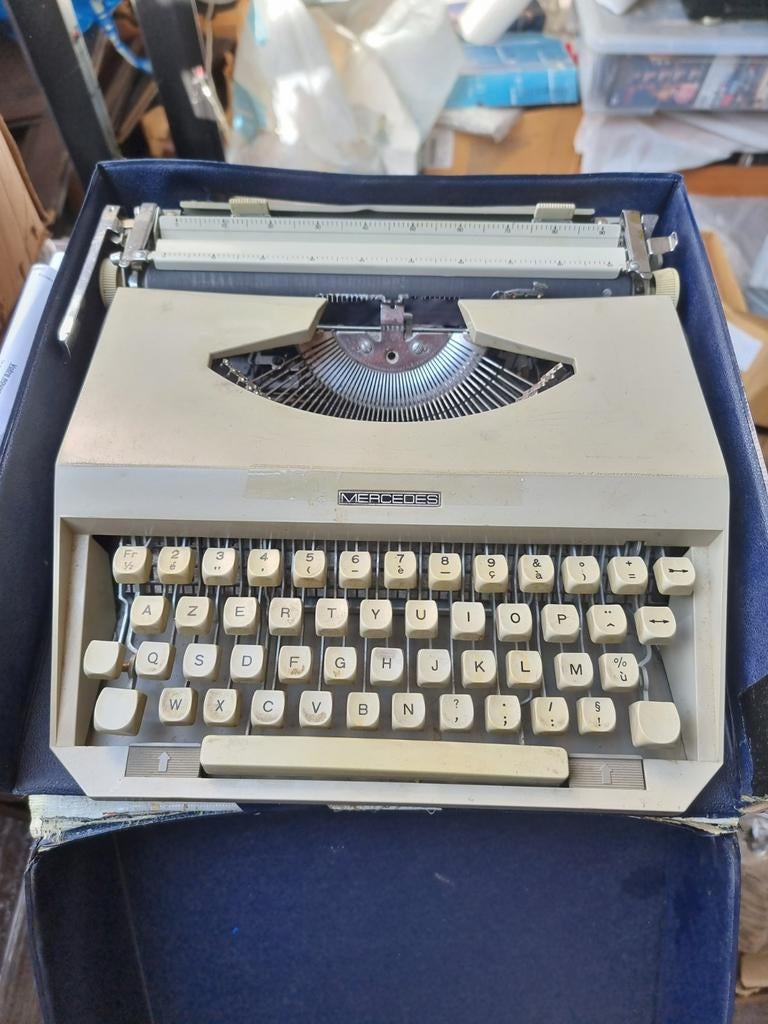 Machine a ecrire vintage mercedes, Enlèvement ou Envoi, Comme neuf