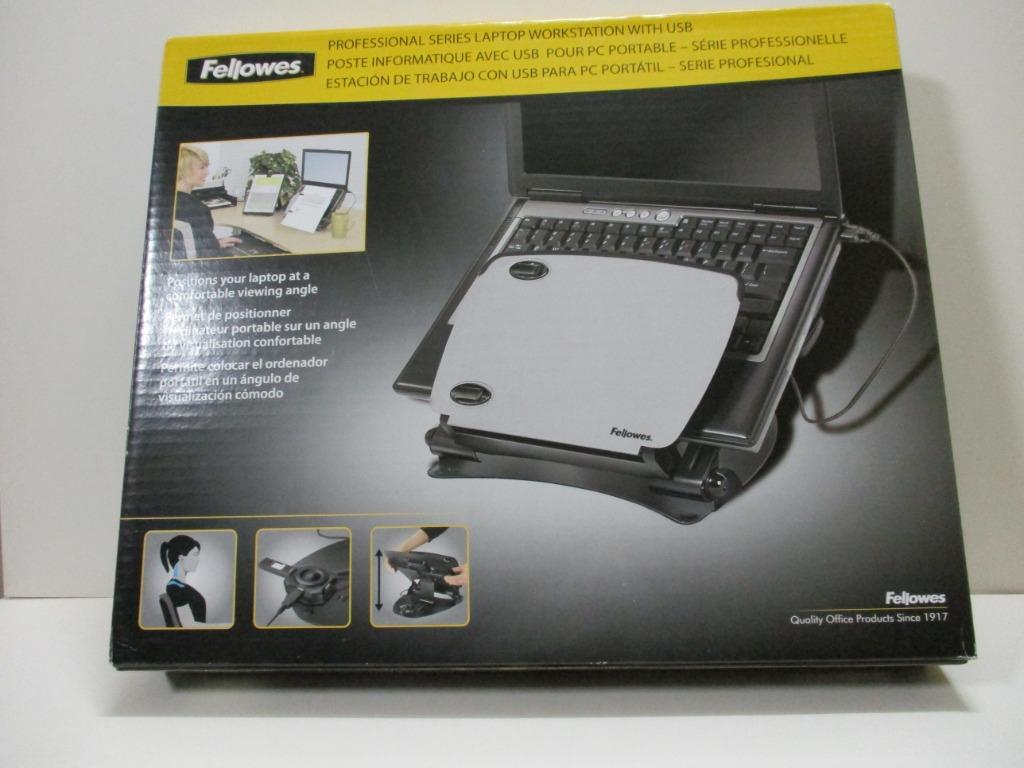 FELLOWES METALEN LAPTOPSTANDAARD, Ophalen, Zo goed als nieuw, FELLOWES