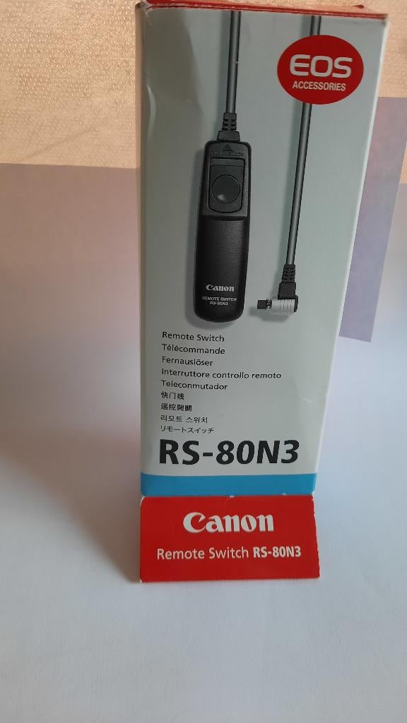 télécommande filaire pour appareil photo CANON, Audio, Tv en Foto, Ophalen of Verzenden, Nieuw, Canon