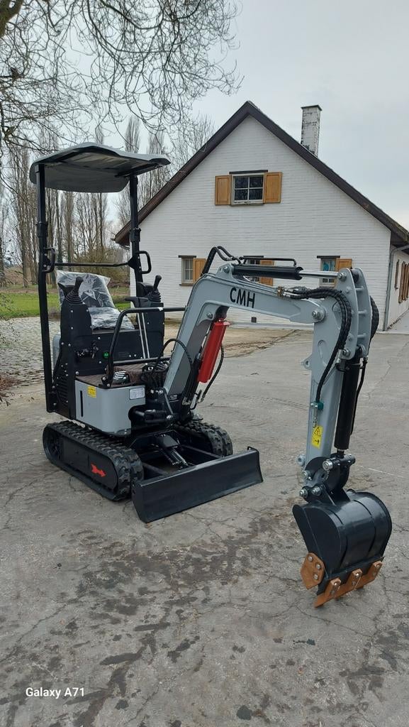 NIEUWE minigraver 1T joystick zwengiek! KNALPRIJS!, Zakelijke goederen, Machines en Bouw | Kranen en Graafmachines, Graafmachine