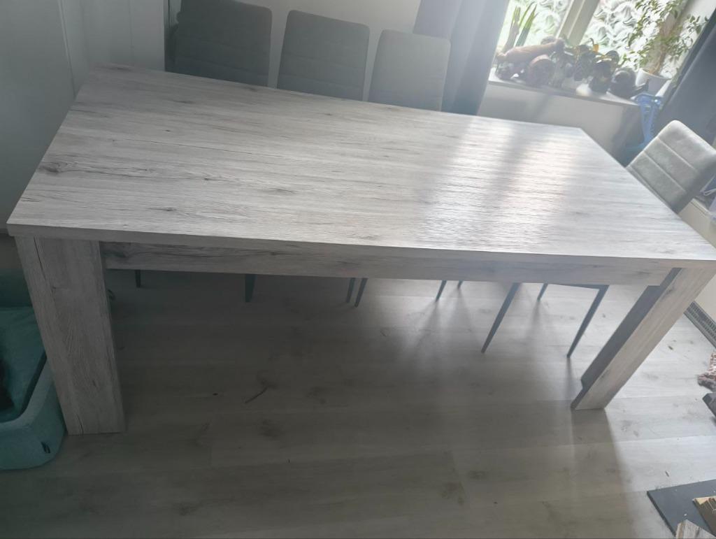 Grote eettafel 190x90x77, Huis en Inrichting, Tafels | Eettafels, Gebruikt, 50 tot 100 cm, 150 tot 200 cm, Vijf personen of meer