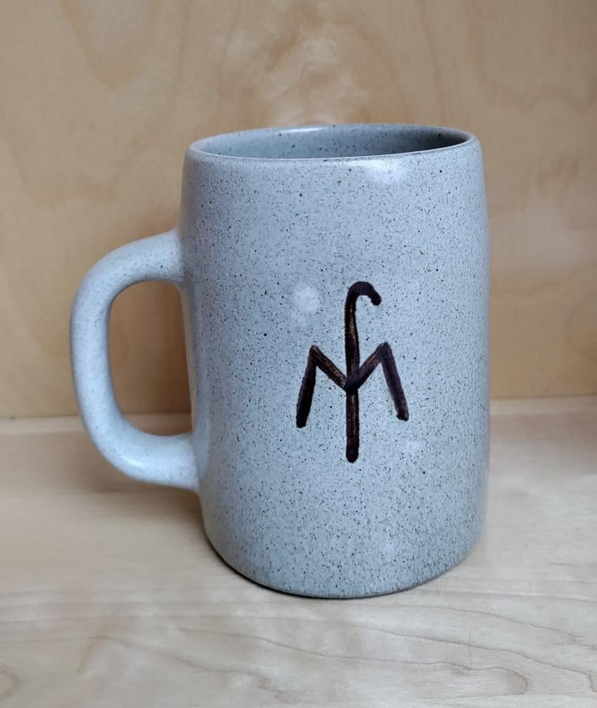 Keramieken bierpot Maredsous, Ophalen of Verzenden, Gebruikt