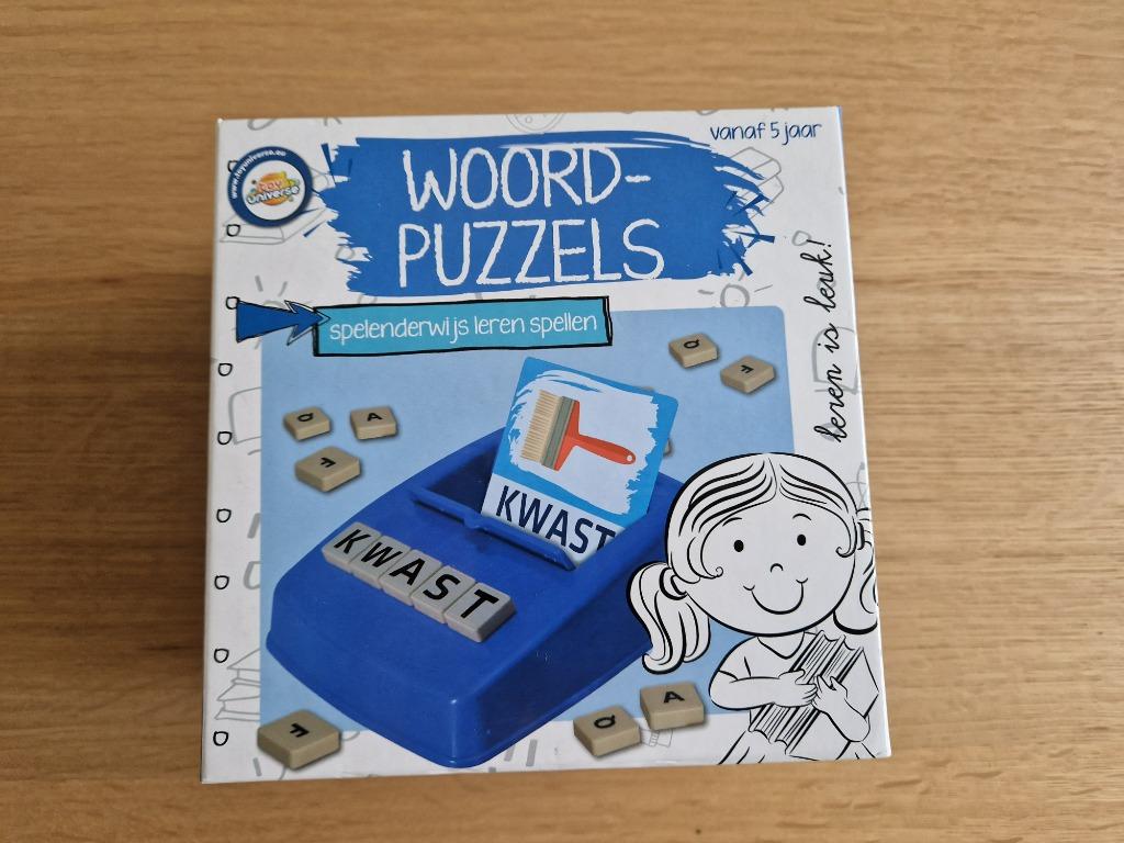 woordpuzzel, Ophalen, Zo goed als nieuw, Taal en Lezen