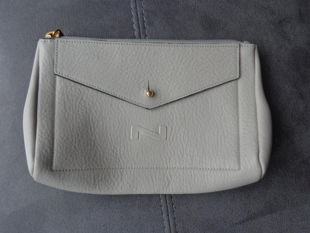 Belle petite pochette en cuir NATHAN, Enlèvement