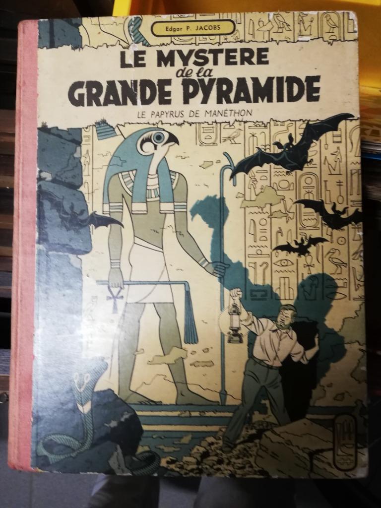 * bandes dessinées anciennes : BLAKE et MORTIMER Grande Pyra, Livres, Une BD, Enlèvement ou Envoi, Utilisé