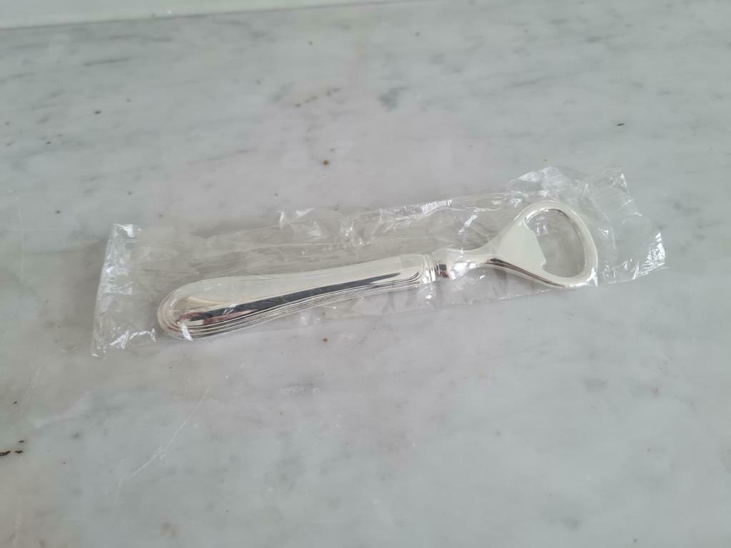 Flesopener silverplated zinc,  made in italy, Enlèvement ou Envoi, Neuf, Autres matériaux