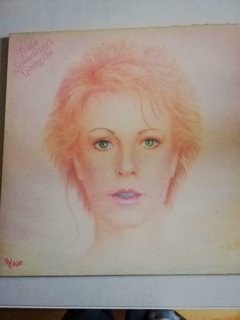 LP Frida (Abba) Something is going on, Enlèvement, Comme neuf