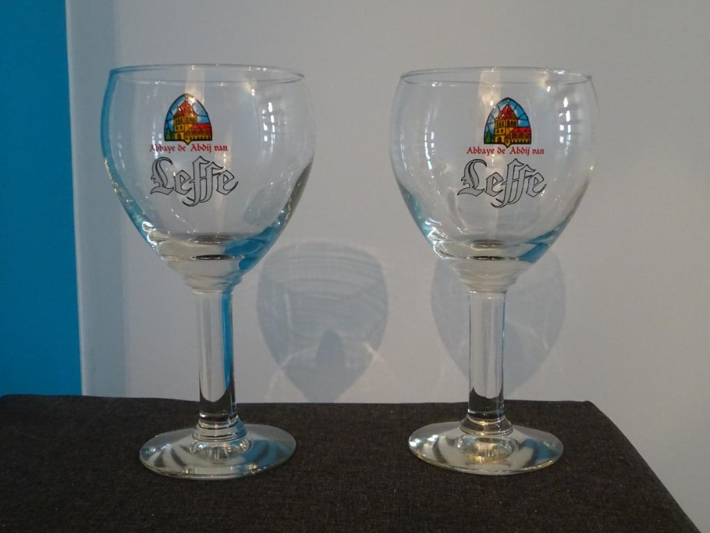 verres leffe, Collections, Marques de bière, Enlèvement ou Envoi, Comme neuf, Verre ou Verres, Leffe