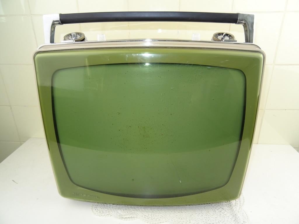 Vintage tv Kuba Astronaut 1819 L Collector's item Space Age, Audio, Tv en Foto, Ophalen of Verzenden, Niet werkend, 40 tot 60 cm
