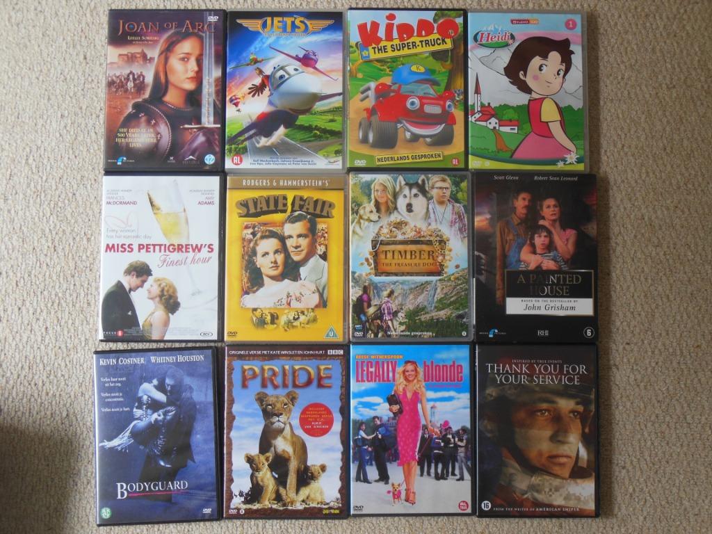 Diverse DVD's aan 2 €/st. - met o.a. Joan of Arc, CD & DVD, DVD | Drame, Utilisé, Enlèvement ou Envoi