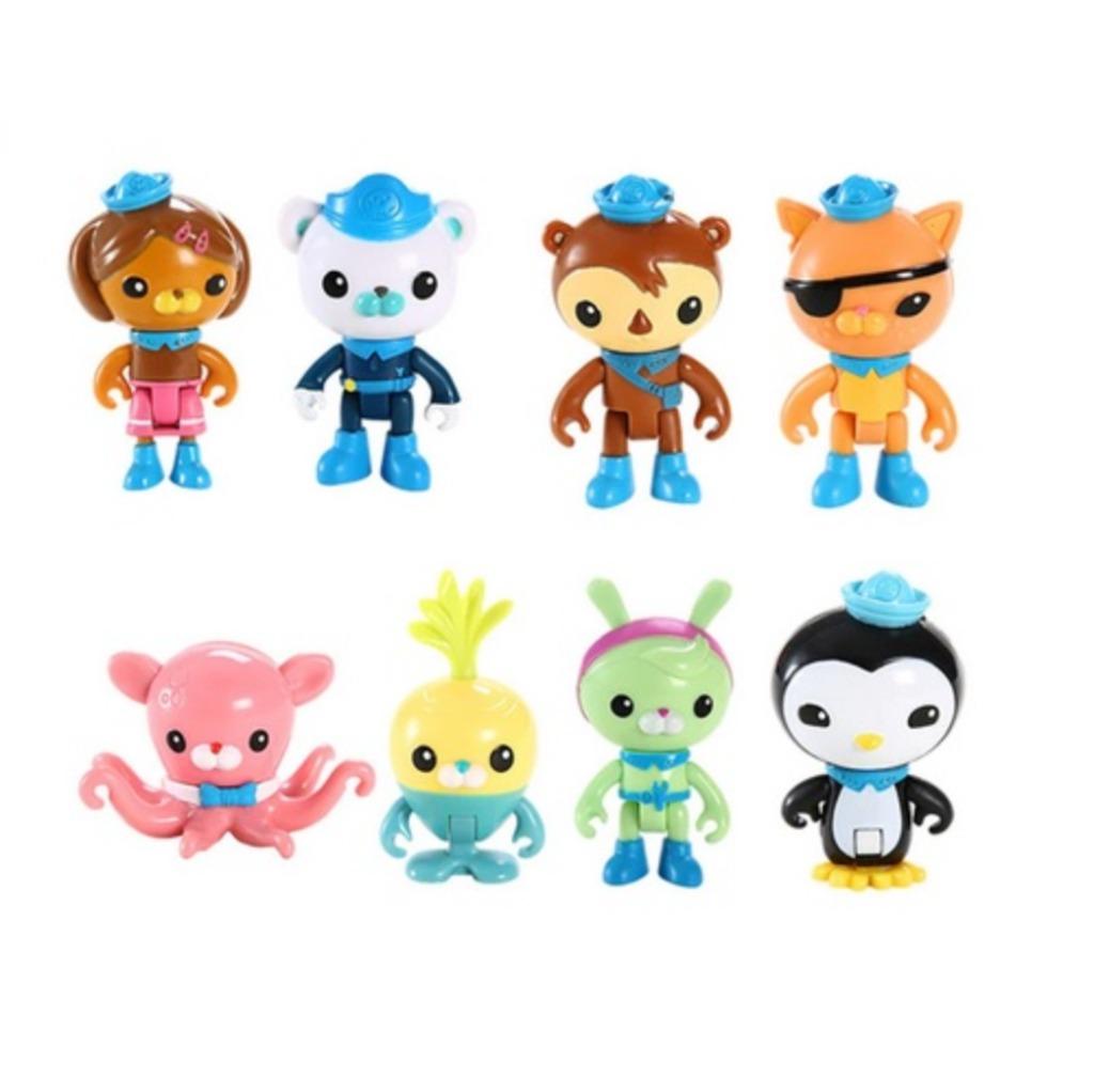 The Octonauts figuren Nieuw - 8 stuks, Envoi, Neuf