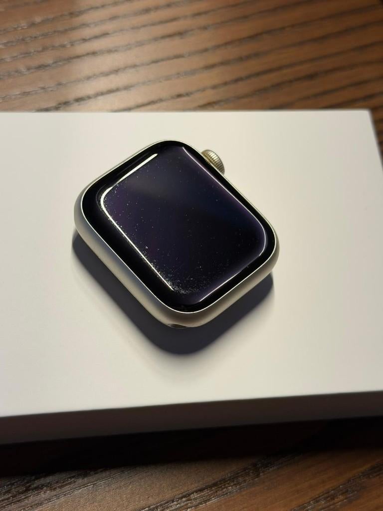 Apple Watch Series 7 41mm Starlight, Étanche, Enlèvement ou Envoi, IOS, Utilisé