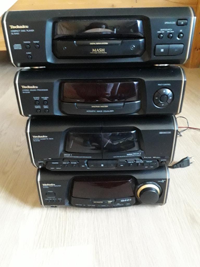 Technics hifi keten, TV, Hi-fi & Vidéo, Chaîne Hi-fi, Enlèvement, Utilisé, Lecteur CD, Autres marques