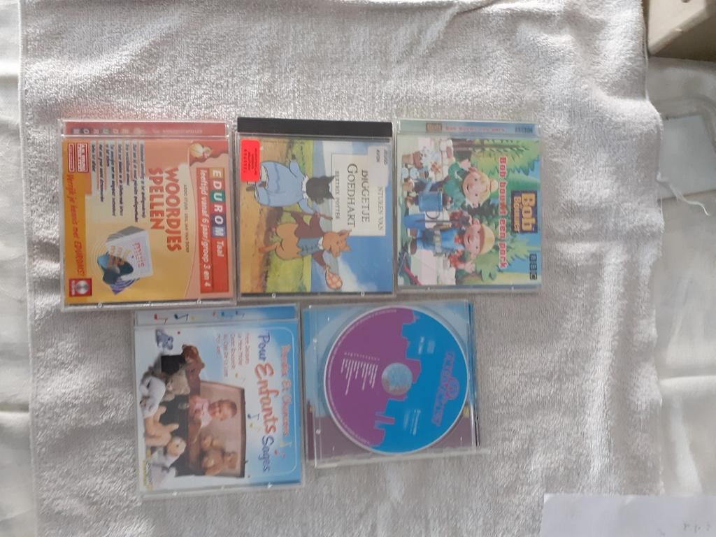 Cd s kinderen, Cd's en Dvd's, Cd's | Kinderen en Jeugd, Gebruikt, 3 tot 5 jaar, 6 tot 9 jaar, Ophalen