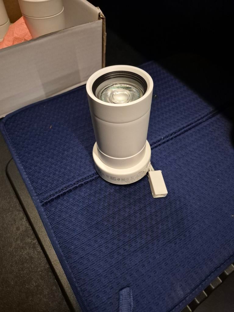 NYMÅNE
Plafondspot met 1 spot, wit, Ophalen