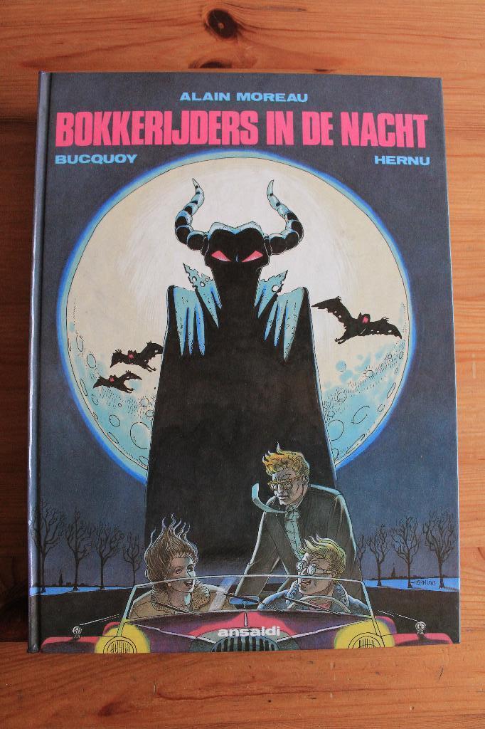Alain Moreau               HC, Ophalen of Verzenden, Zo goed als nieuw, Bucquoy- Hernu, Meerdere stripboeken