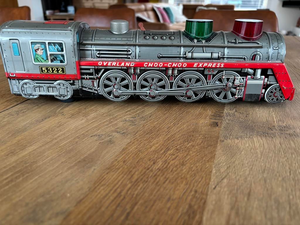 Vintage Kanto Toys Overland Choo-Choo Express - Japan, Ophalen, Zo goed als nieuw, Locomotief
