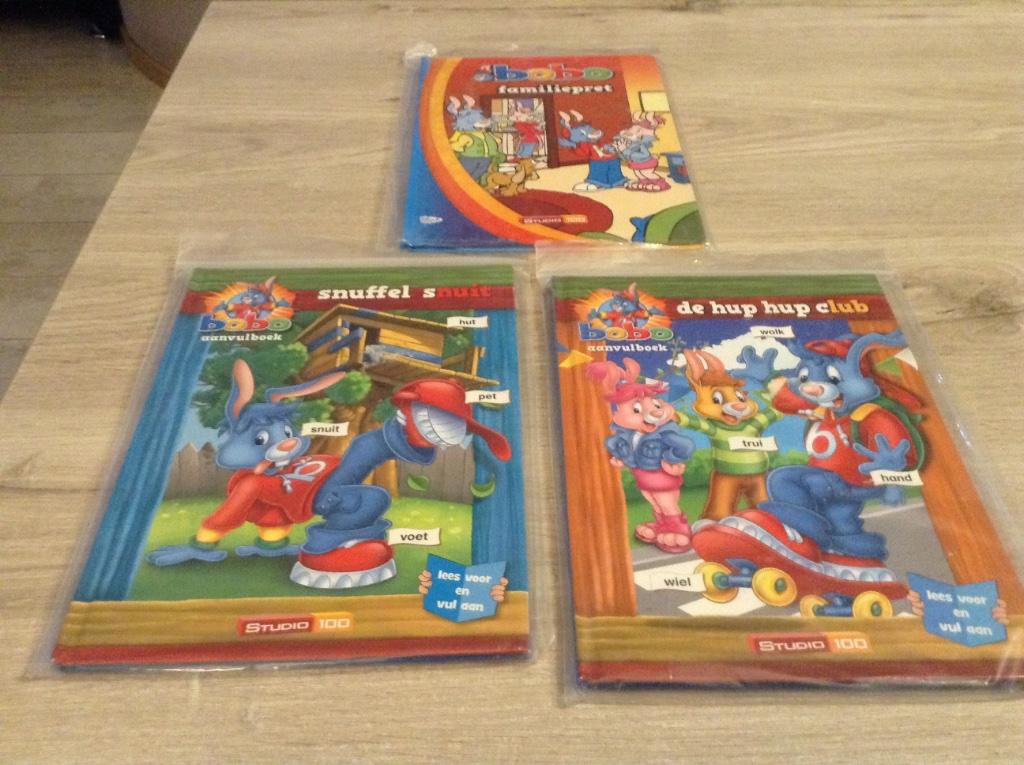 Studio 100 Bobo verschillende educatieve boeken, Verzenden, Puzzelen
