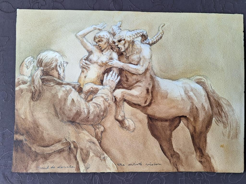 Paul DE DONCKER, the artist vision, Ophalen of Verzenden