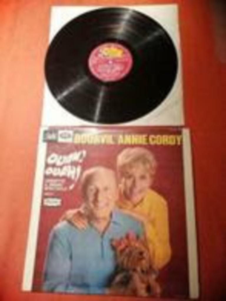 Lp 33t annie cordy et bourvil ouah ouah, Enlèvement ou Envoi, Utilisé