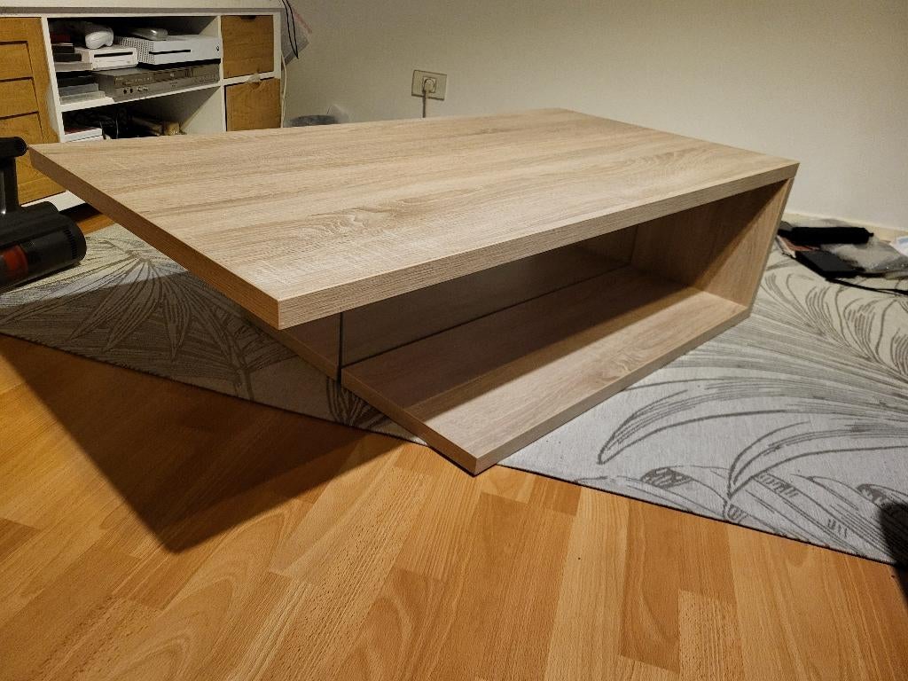 Table de salon originale - Originele koffietafel, 100 à 150 cm, Moins de 50 cm, Comme neuf, Enlèvement