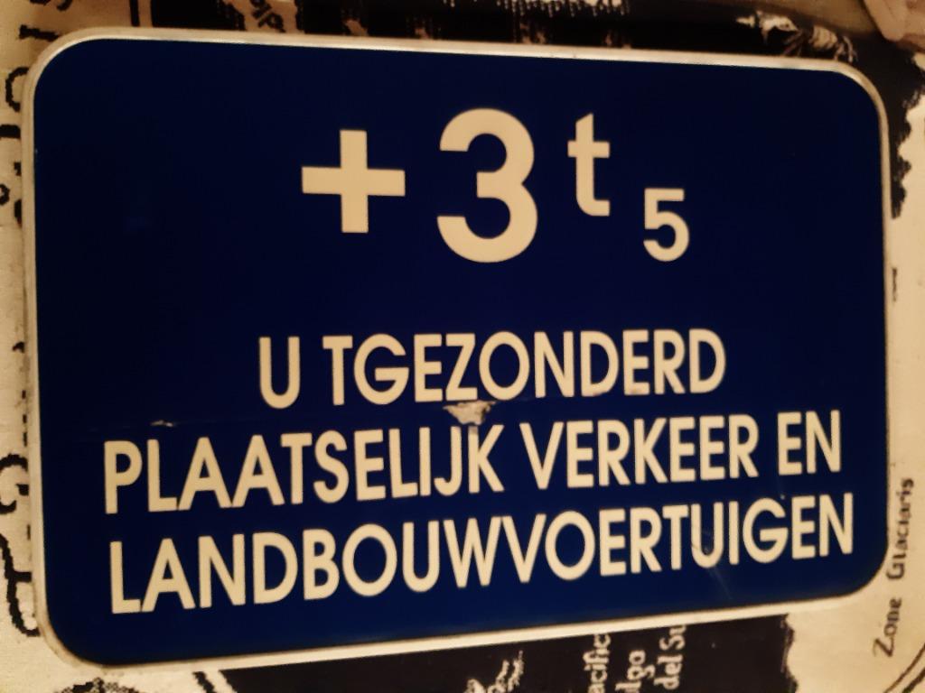 Verkeersbord, Ophalen of Verzenden