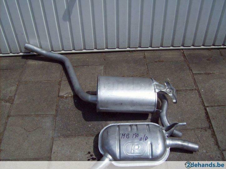 nieuwe UITLAATuitlaten incl.montage mercedes 190 BENZINE/DIE, Auto-onderdelen, Nieuw, Mercedes-Benz