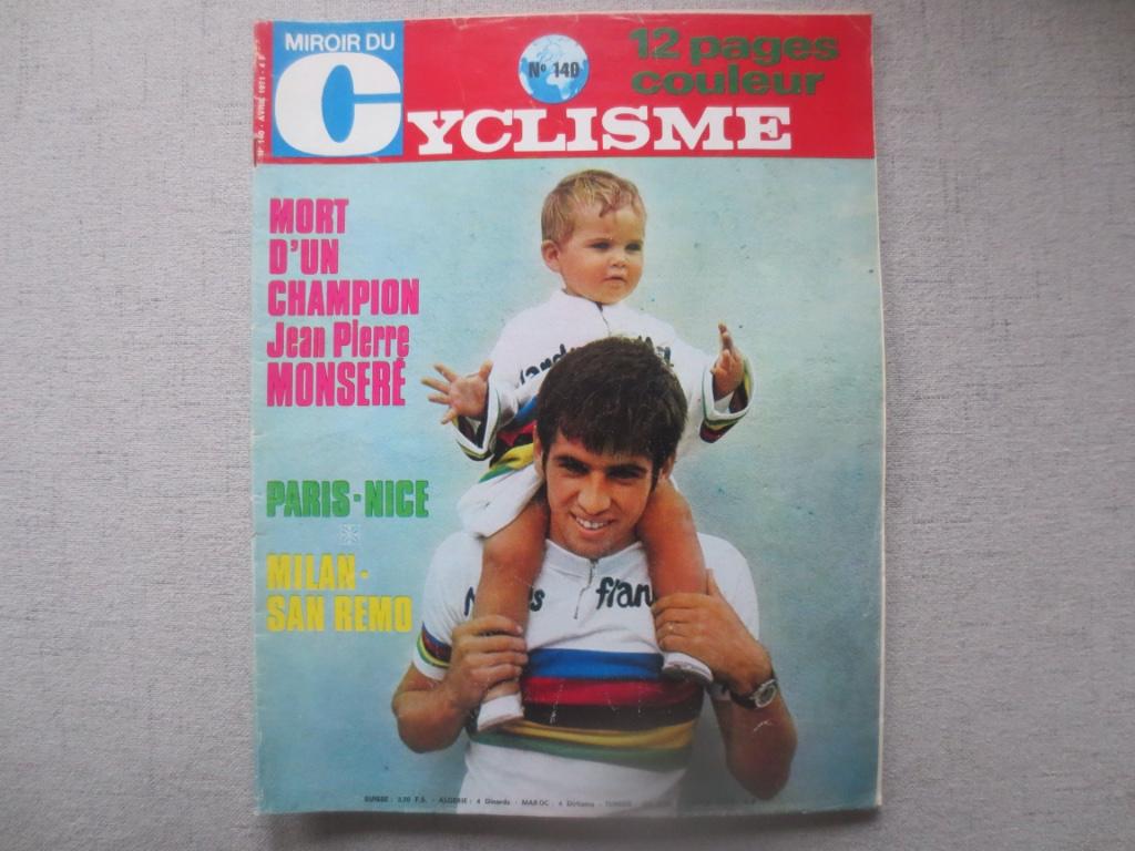 miroir du cyclisme  1971  jean pierre monsere, Collections, Envoi, Utilisé