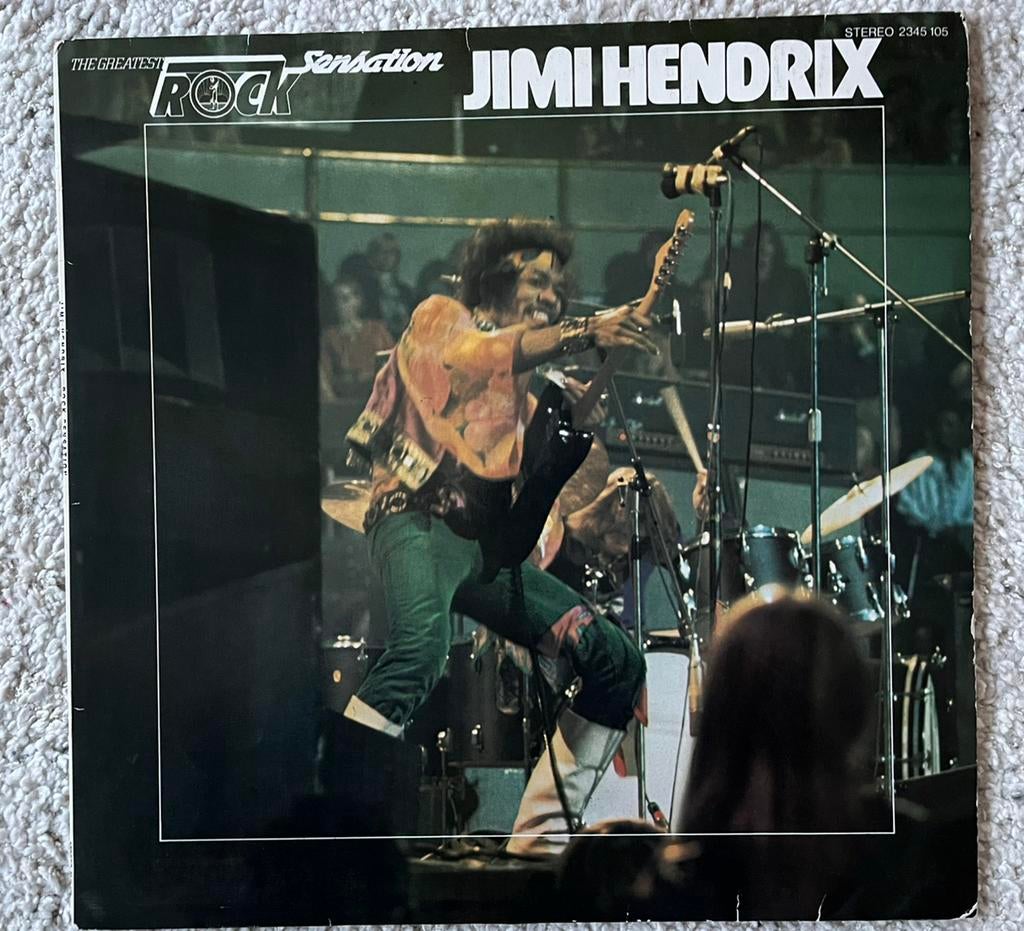 Lp Jimi Hendrix, The greatest rock sensation, Enlèvement ou Envoi, Comme neuf