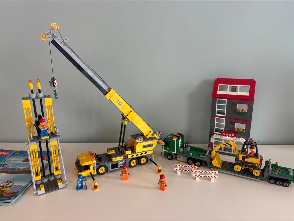 Lego City Bouwplaats 7633, Ophalen of Verzenden, Zo goed als nieuw, Lego